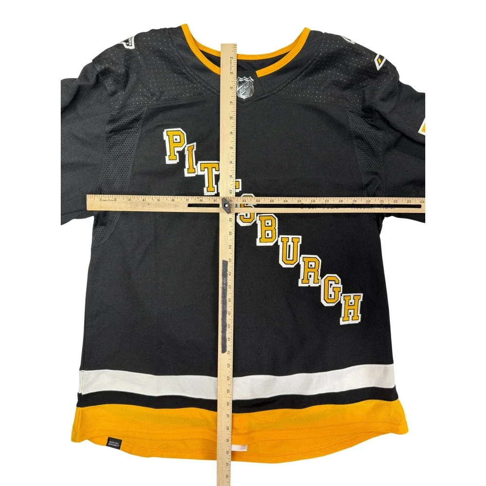 Adidas Pittsburgh Penguins Jake Guentzel 59 Primegreen Jersey Mens 54 Black Gold